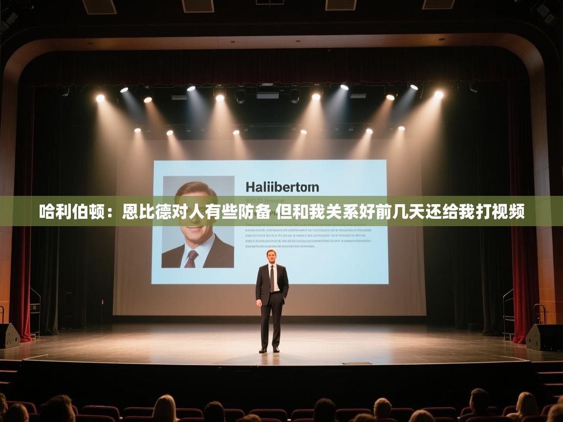 蓝鲸体育网页版-哈利伯顿：恩比德对人有些防备 但和我关系好前几天还给我打视频